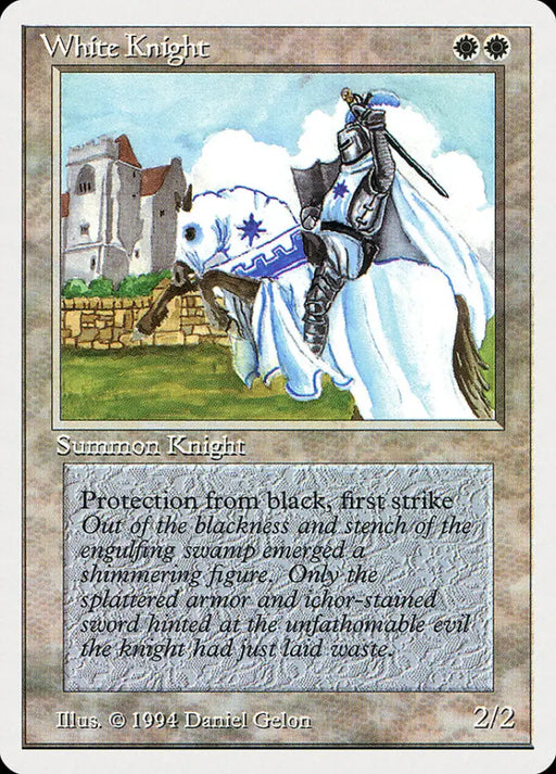 White Knight [Summer Magic / Edgar] - MTG Single