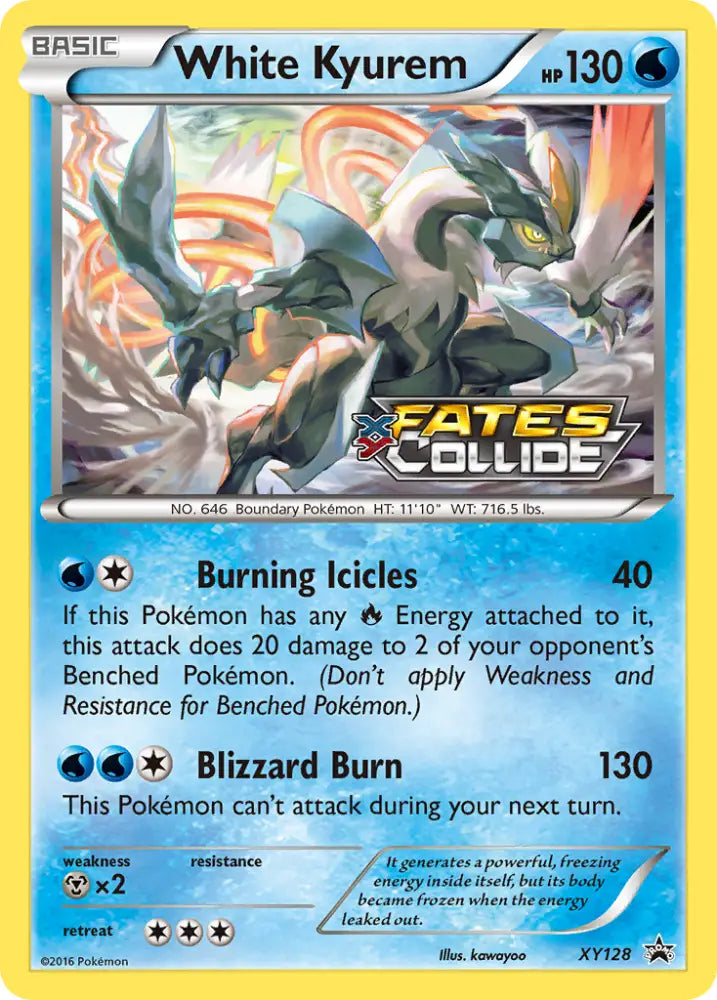 White Kyurem (XY128) [XY: Black Star Promos] - Pokemon Single
