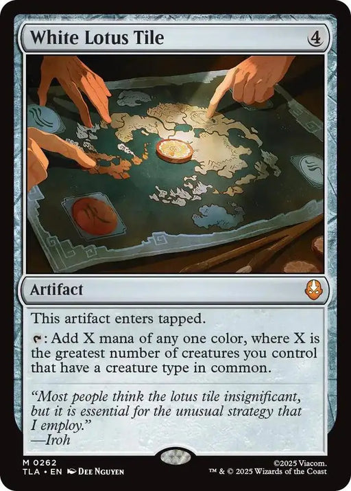 White Lotus Tile (262) [Avatar: The Last Airbender]