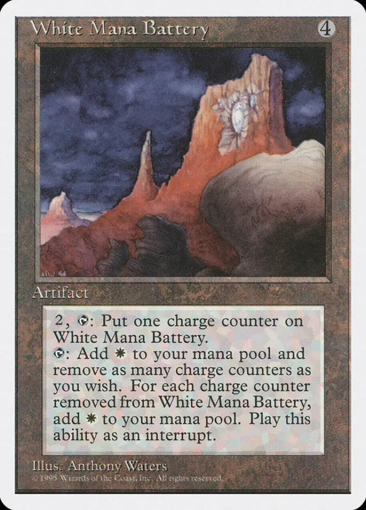 White Mana Battery [Fourth Edition] - MTG Single