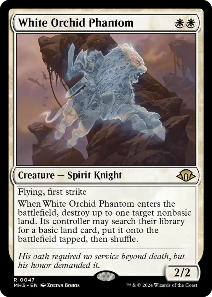 White Orchid Phantom [Modern Horizons 3] - MTG Single