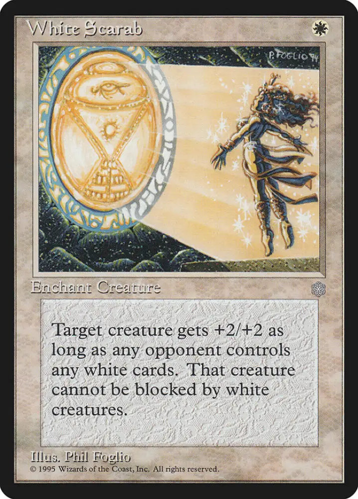 White Scarab [Ice Age] - MTG Single