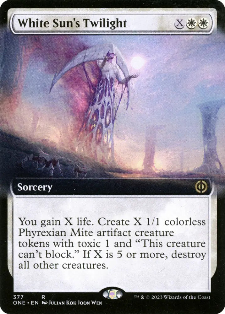 White Sun’s Twilight (Extended Art) [Phyrexia: All Will Be One] - MTG Single