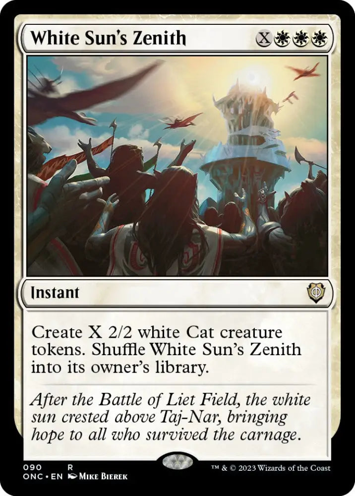 White Sun’s Zenith [Phyrexia: All Will Be One Commander] - MTG Single