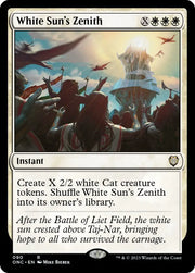 White Sun’s Zenith [Phyrexia: All Will Be One Commander] - MTG Single