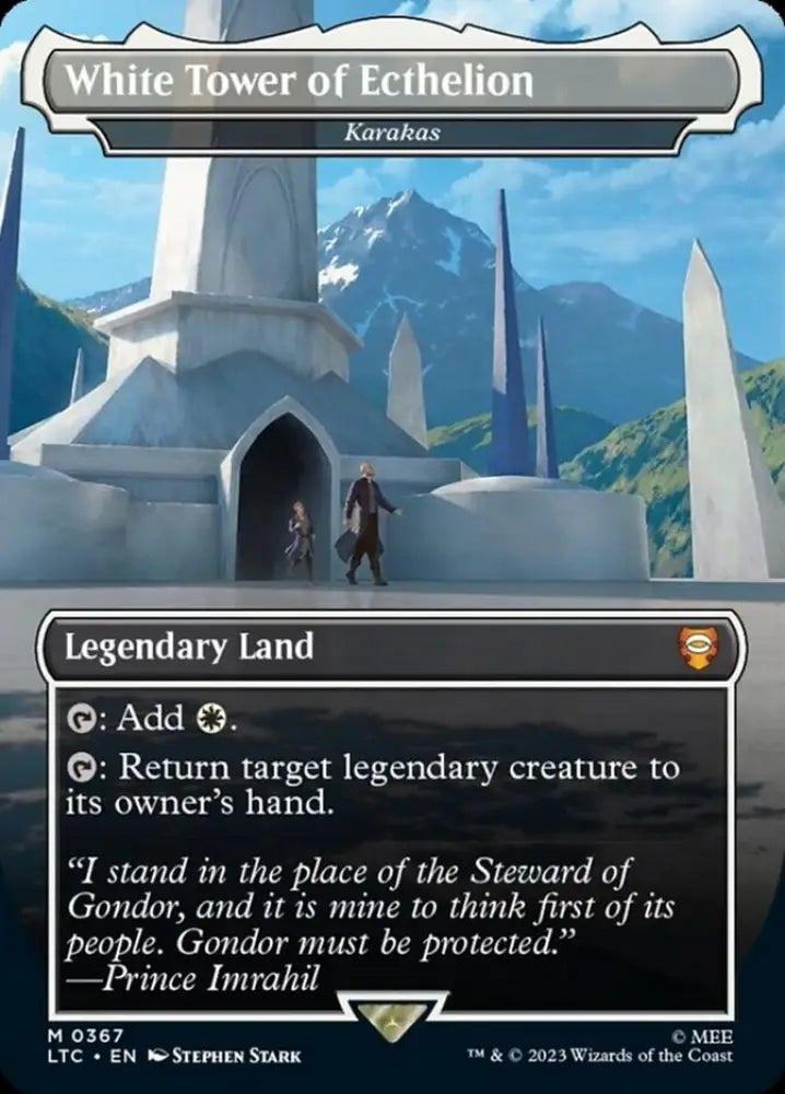 White Tower of Ecthelion - Karakas [The Lord of the Rings: Tales of Middle-Earth Commander] - MTG Single