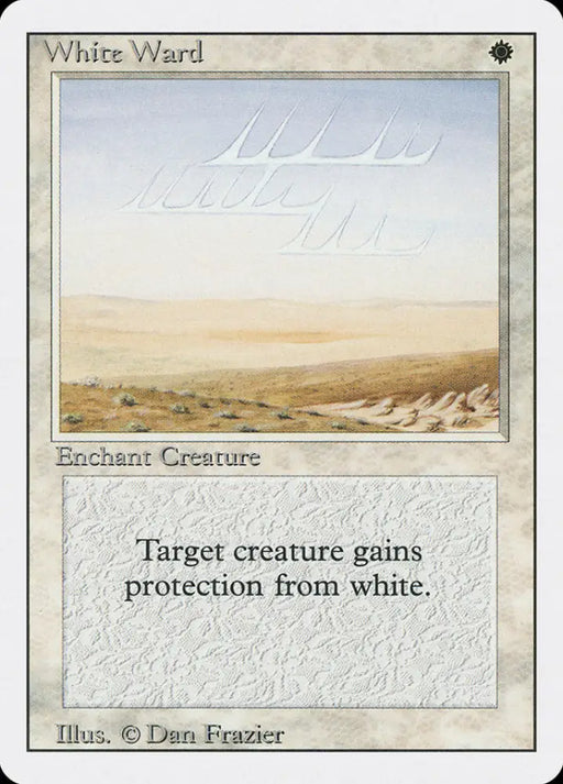 White Ward [Revised Edition] - MTG Single