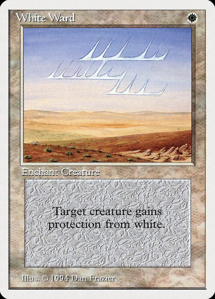 White Ward [Summer Magic / Edgar] - MTG Single