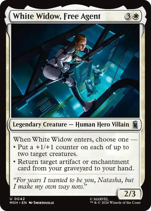 White Widow, Free Agent (42) [Marvel Super Heroes]