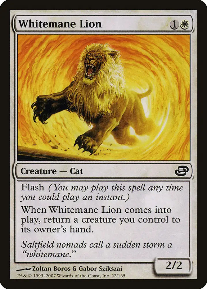 Whitemane Lion [Planar Chaos] - MTG Single