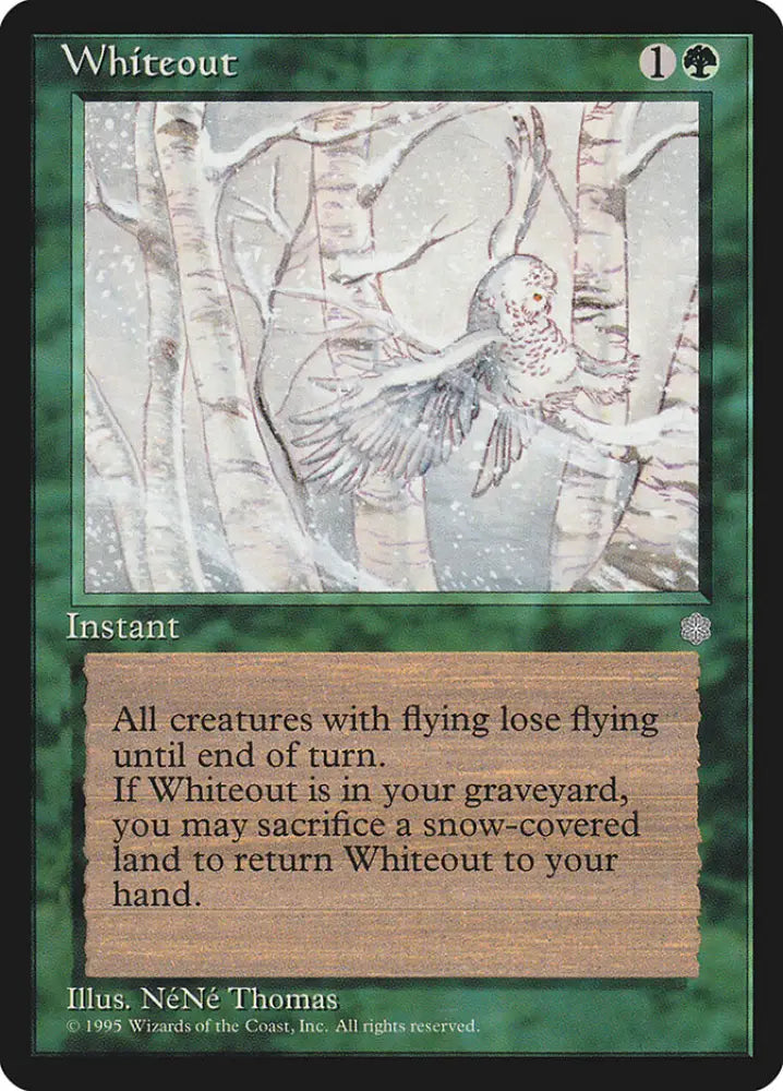 Whiteout [Ice Age] - MTG Single