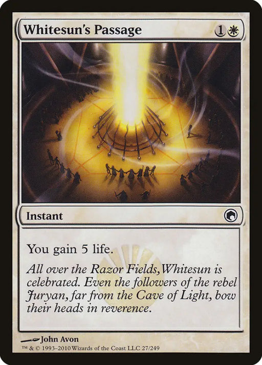 Whitesun’s Passage [Scars of Mirrodin] - MTG Single