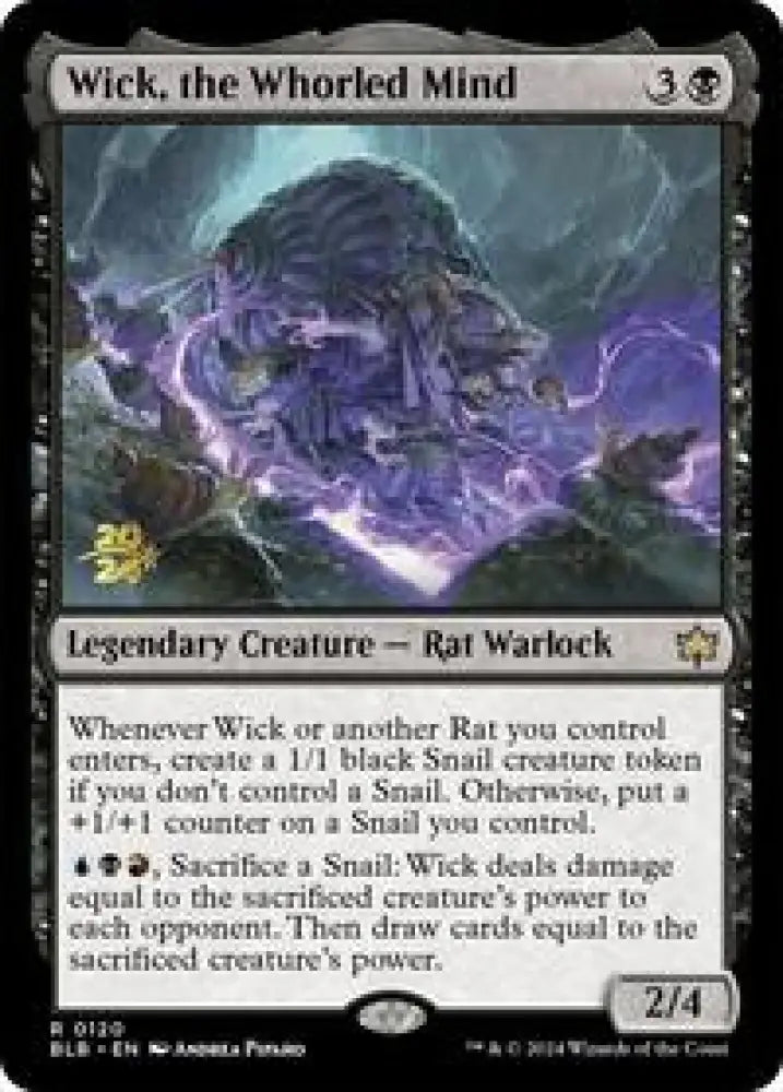 Wick, the Whorled Mind (120) [Prerelease Cards]