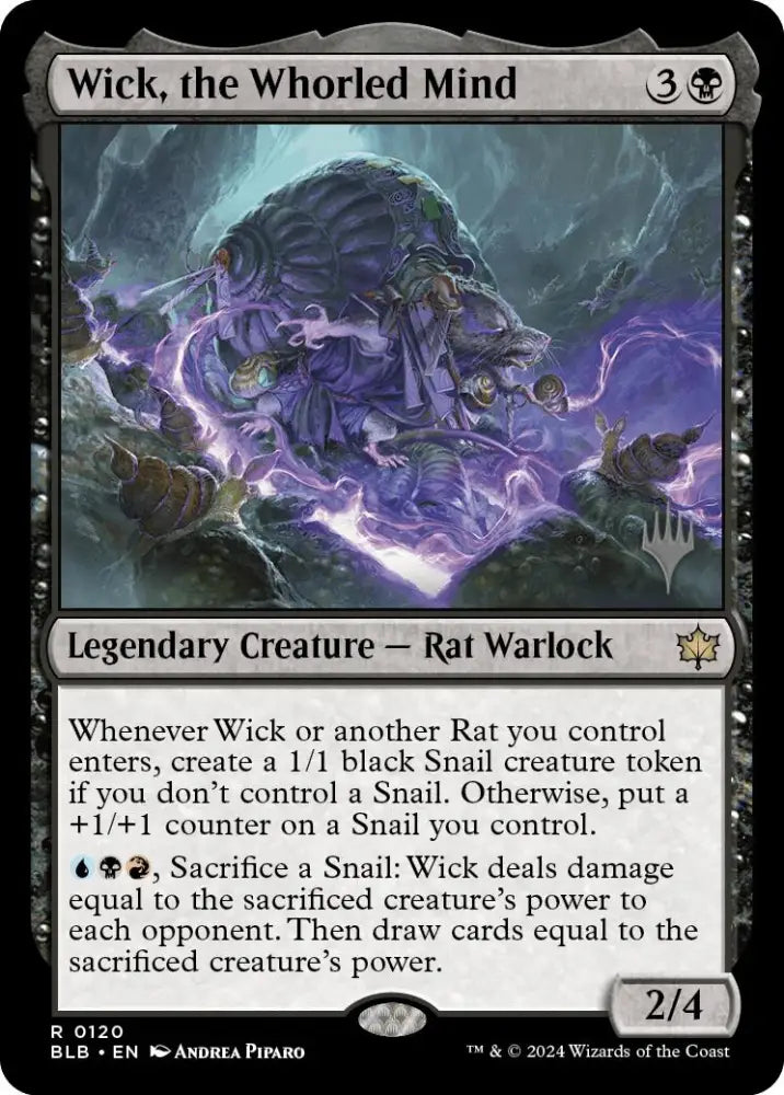 Wick the Whorled Mind (Promo Pack) [Bloomburrow Promos] - MTG Single