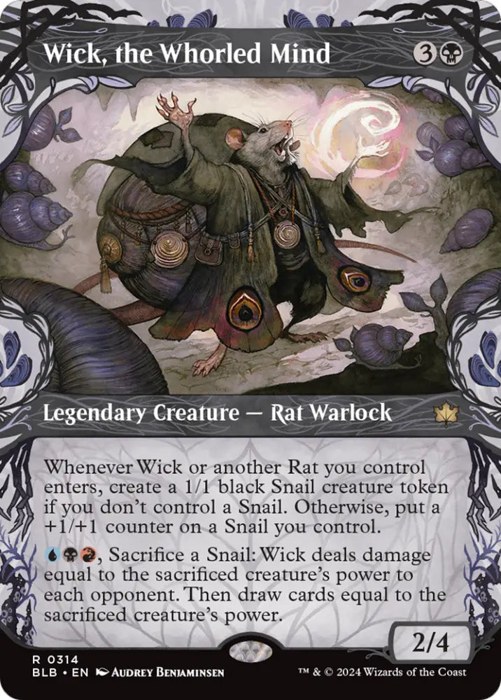 Wick the Whorled Mind (Showcase) [Bloomburrow] - MTG Single