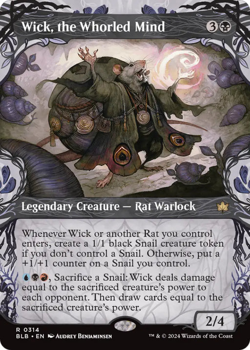 Wick the Whorled Mind (Showcase) [Bloomburrow] - MTG Single