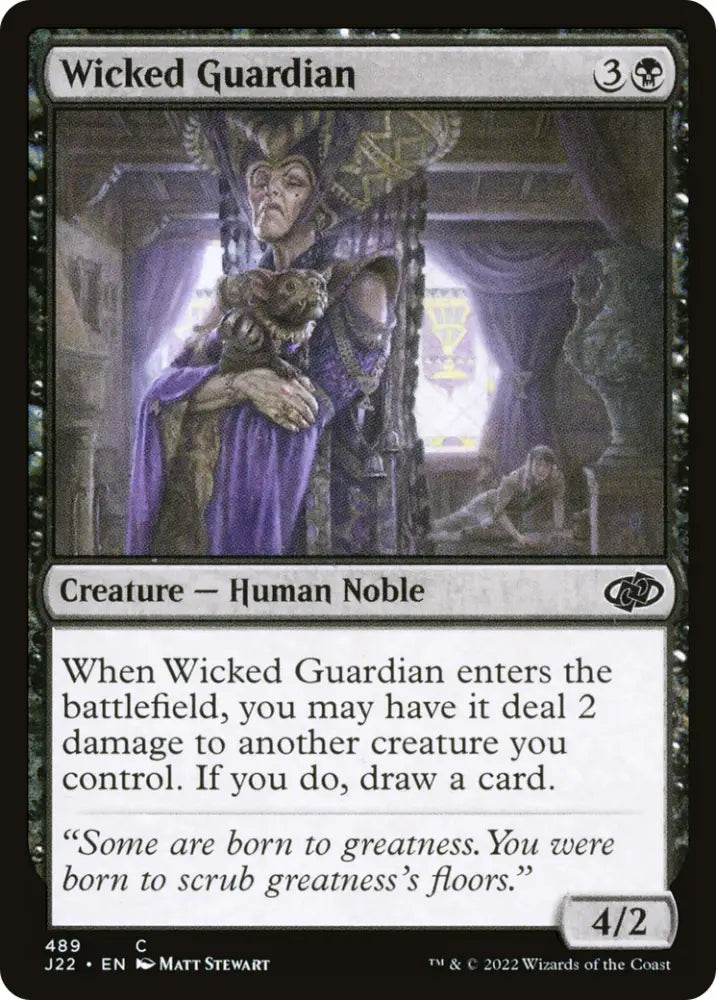 Wicked Guardian [Jumpstart 2022] - MTG Single