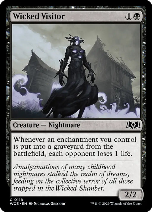 Wicked Visitor [Wilds of Eldraine] - MTG Single