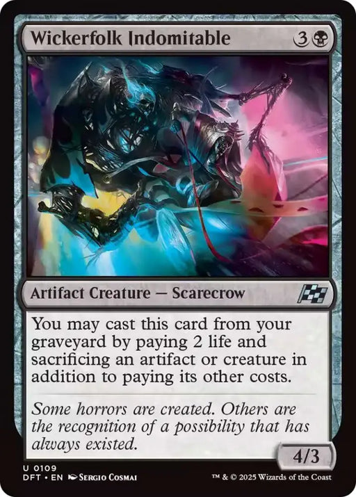 Wickerfolk Indomitable [Aetherdrift] - MTG Single