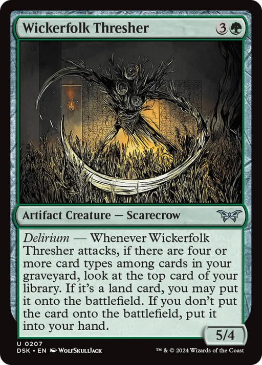 Wickerfolk Thresher [Duskmourn: House of Horror] - MTG Single