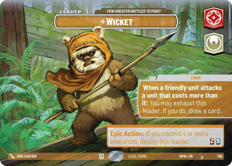 Wicket - Few Greater Battles to Fight (Showcase) (796) [Homeworlds]