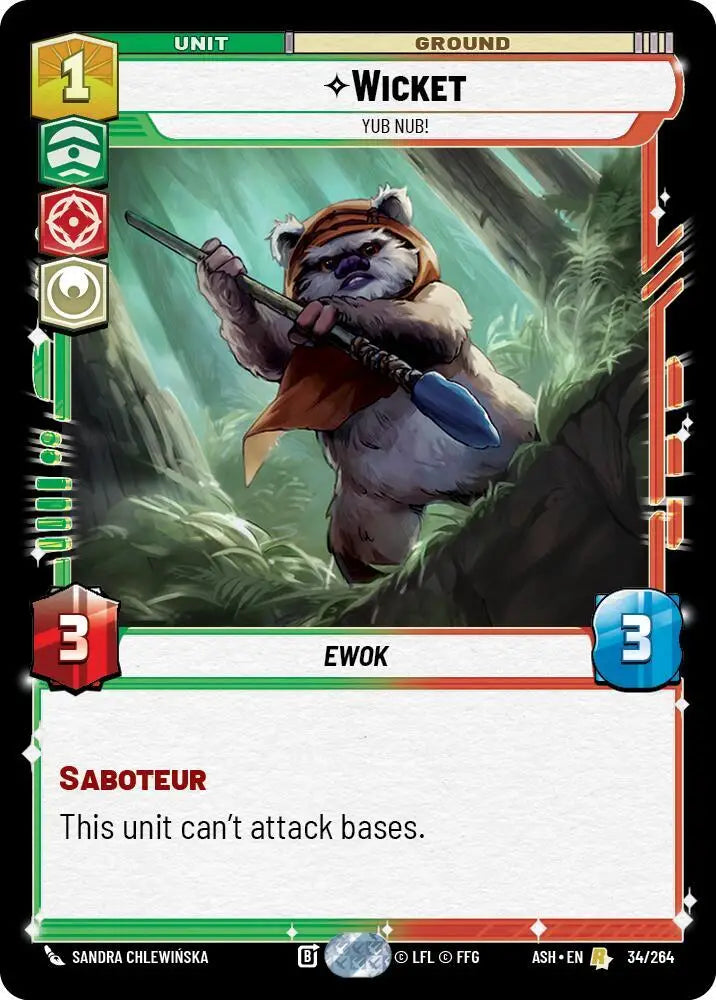 Wicket - Yub Nub! (34/264) [Ashes of the Empire]