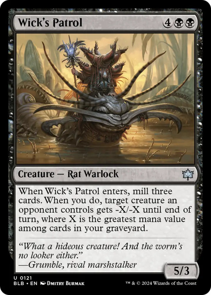 Wick’s Patrol [Bloomburrow] - MTG Single