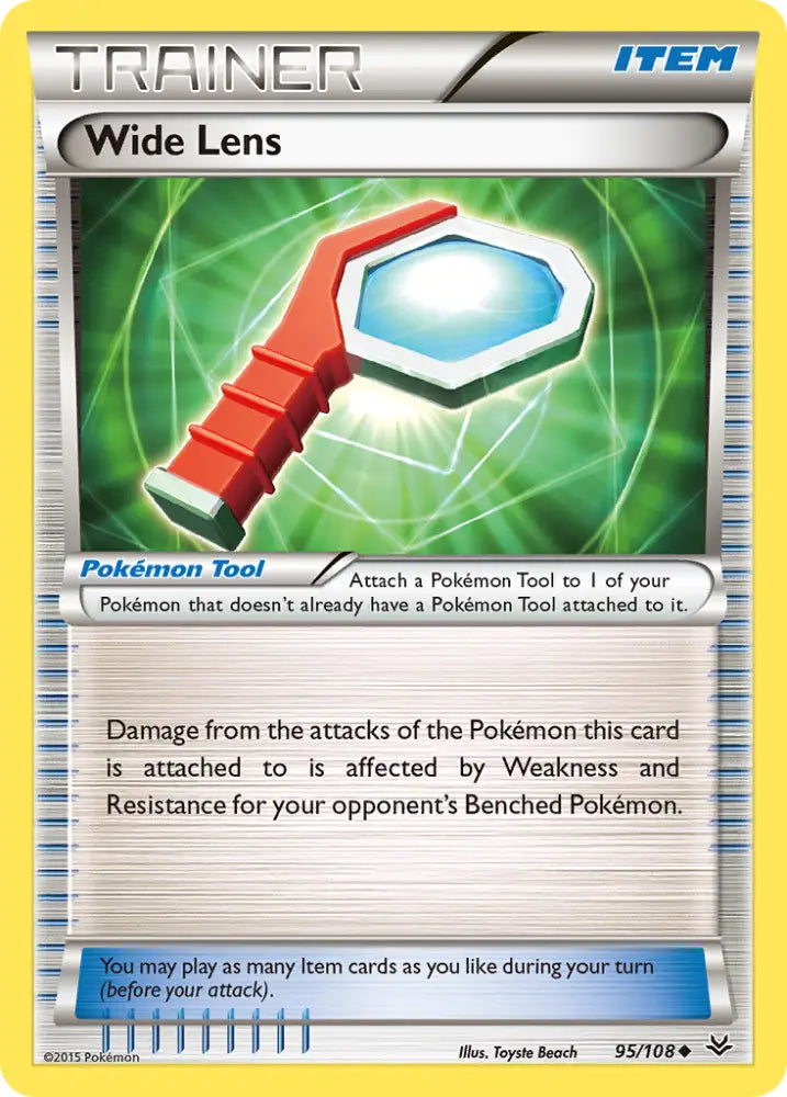 Wide Lens (95/108) [XY: Roaring Skies] - Pokemon Single