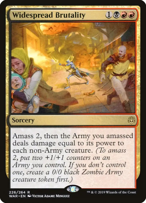 Widespread Brutality [War of the Spark] - MTG Single