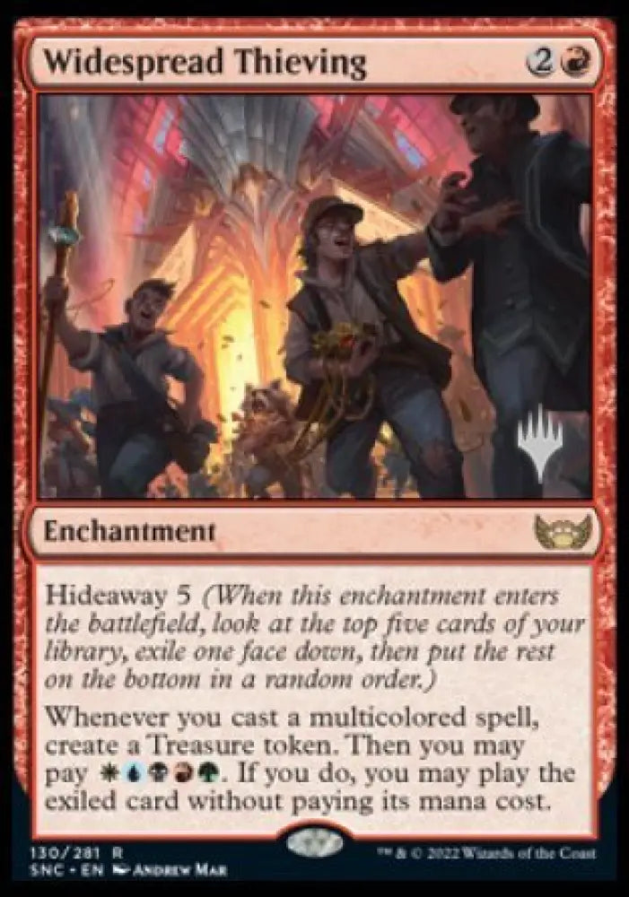 Widespread Thieving (Promo Pack) [Streets of New Capenna Promos] - MTG Single
