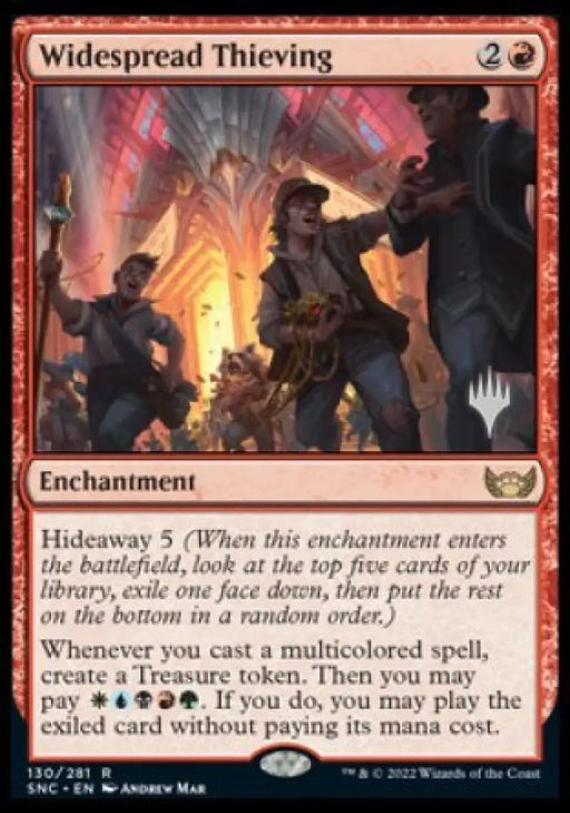Widespread Thieving (Promo Pack) [Streets of New Capenna Promos] - MTG Single