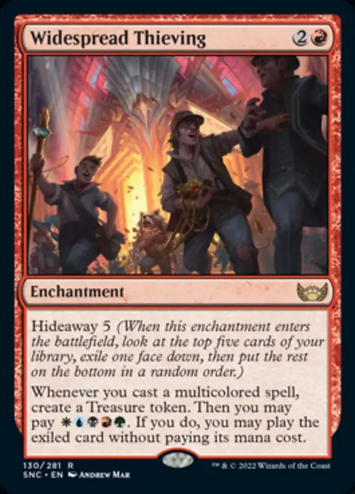 Widespread Thieving [Streets of New Capenna] - MTG Single