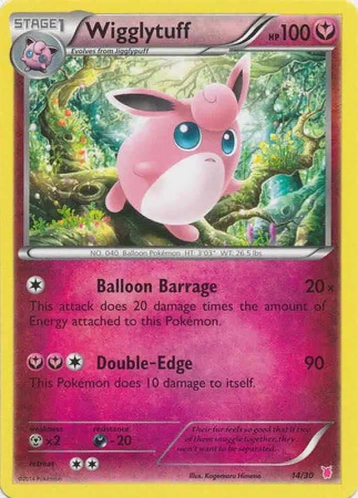 Wigglytuff (14/30) [XY: Trainer Kit 1 - Wigglytuff] - Pokemon Single