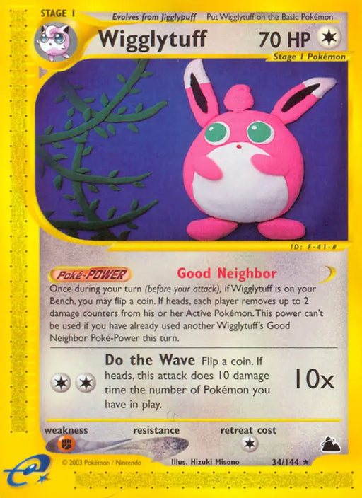 Wigglytuff (34/144) [Skyridge] - Pokemon Single