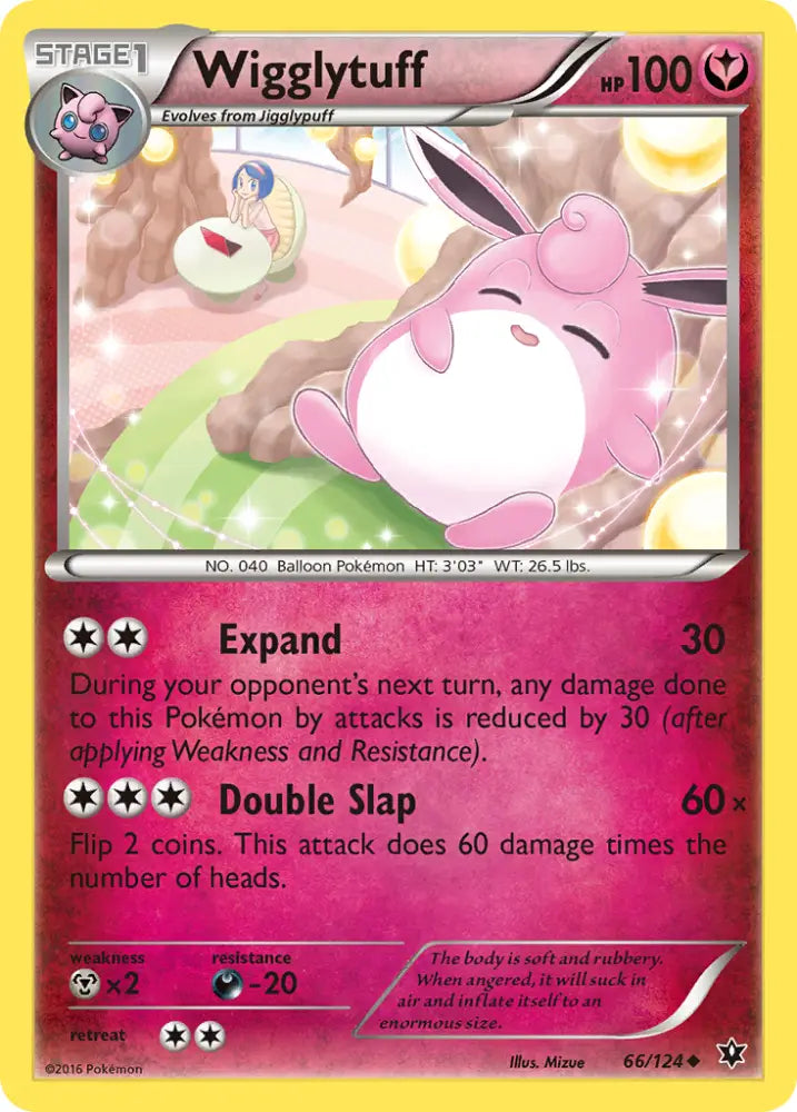 Wigglytuff (66/124) [XY: Fates Collide] - Pokemon Single