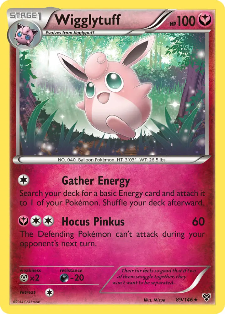 Wigglytuff (89/146) [XY: Base Set] - Pokemon Single