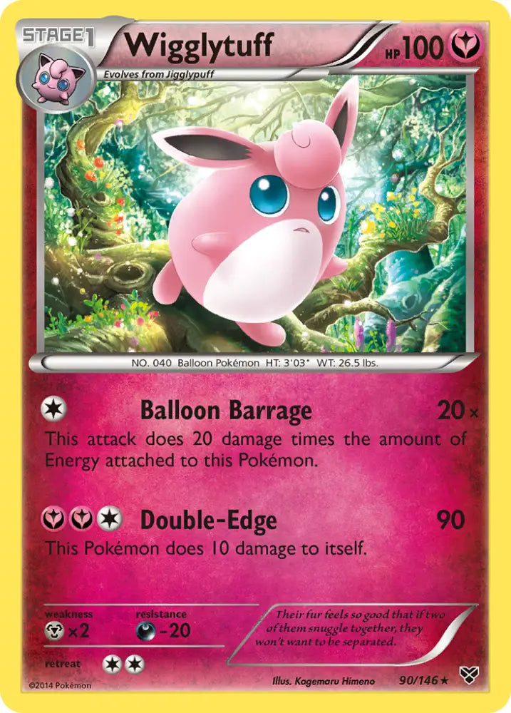 Wigglytuff (90/146) [XY: Base Set] - Pokemon Single