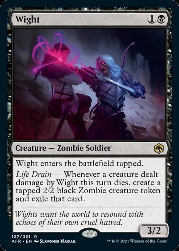 Wight [Dungeons & Dragons: Adventures in the Forgotten Realms] - MTG Single