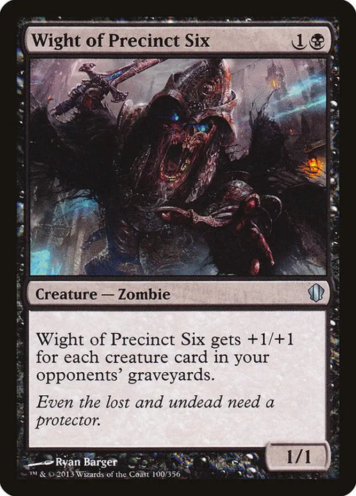 Wight of Precinct Six [Commander 2013] - MTG Single