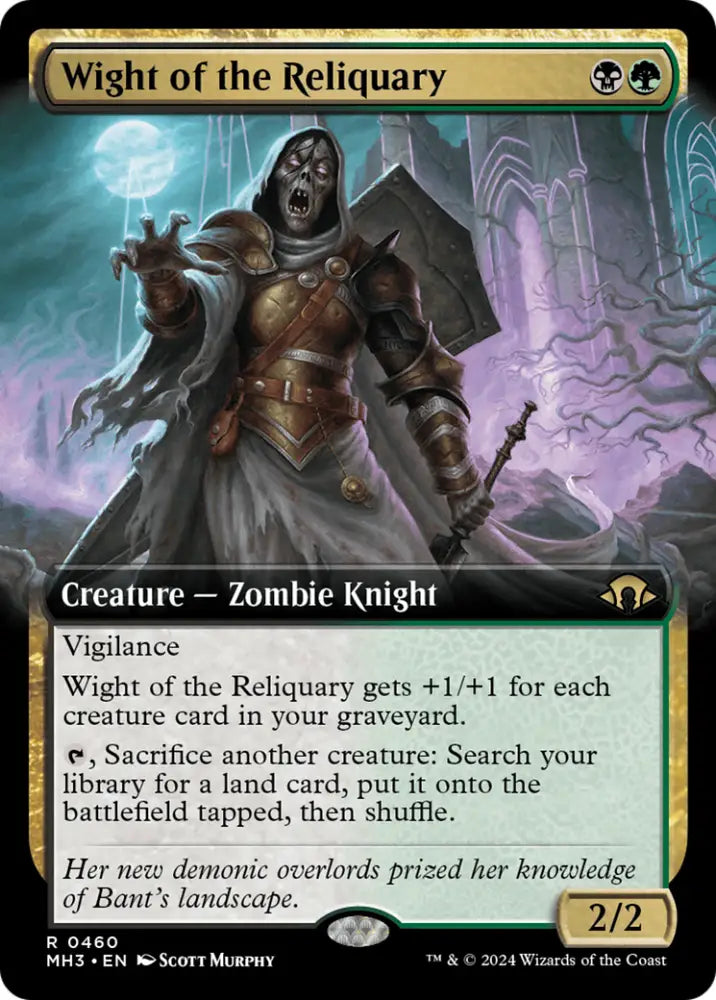 Wight of the Reliquary (Extended Art) [Modern Horizons 3] - MTG Single