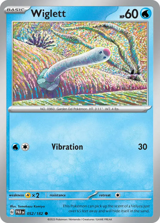 Wiglett (052/182) [Scarlet & Violet: Paradox Rift] - Pokemon Single