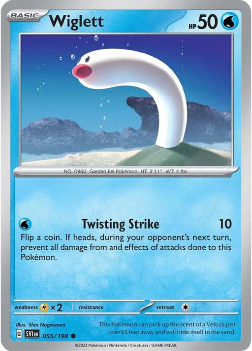 Wiglett (055/198) [Scarlet & Violet: Base Set] - Pokemon Single
