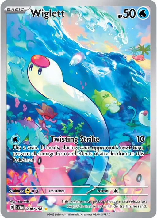 Wiglett (206/198) [Scarlet & Violet: Base Set] - Pokemon Single