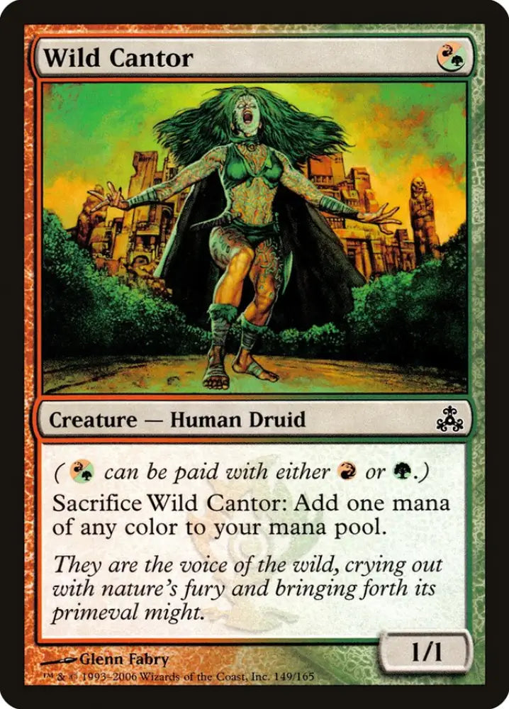 Wild Cantor [Guildpact] - MTG Single