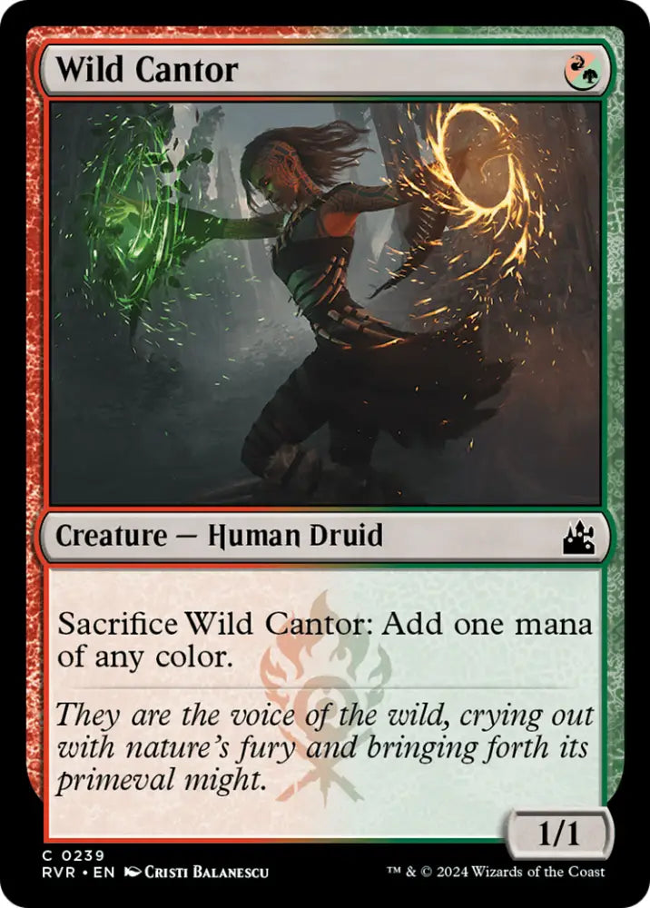 Wild Cantor [Ravnica Remastered] - MTG Single
