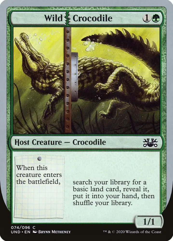 Wild Crocodile [Unsanctioned] - MTG Single