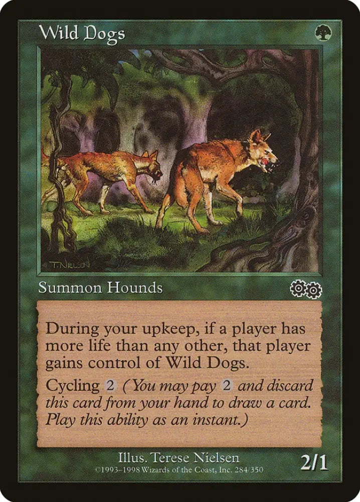 Wild Dogs [Urza’s Saga] - MTG Single
