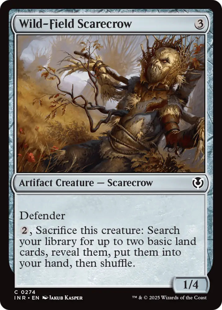 Wild-Field Scarecrow [Innistrad Remastered] - MTG Single