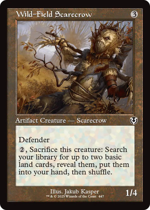 Wild-Field Scarecrow (Retro Frame) [Innistrad Remastered] - MTG Single