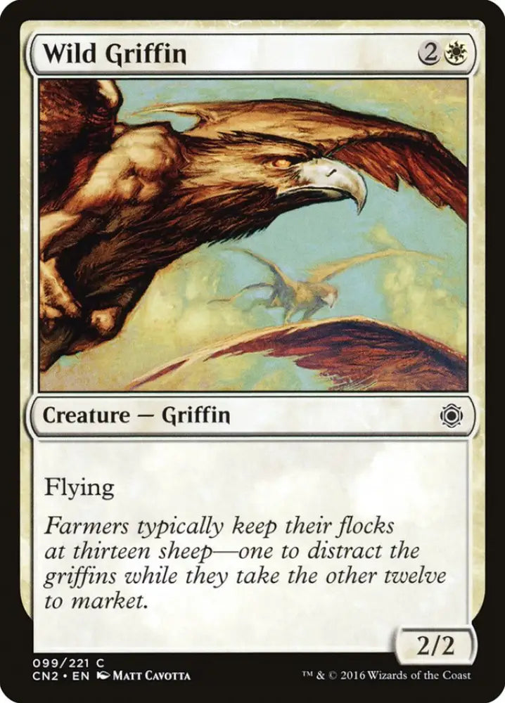 Wild Griffin [Conspiracy: Take the Crown] - MTG Single